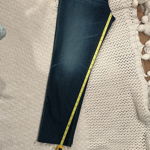 ADRIANO GOLDSCHMIED THE ISABELLE HIGH RISE STRAIGHT CROP Women's Blue Jeans 30R - Picture 10 of 13